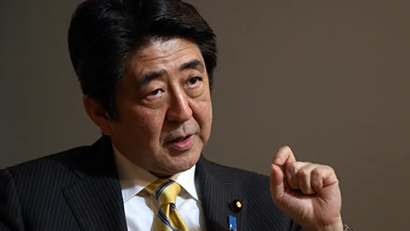 Japanese Prime Minister Shinzo Abe Interview Japanese Prime Minister Shinzo Abe Interview