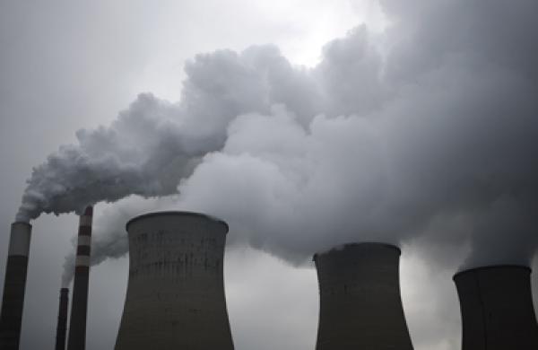 Power Production At Coal Powered TVA Fossil Fuel Plant