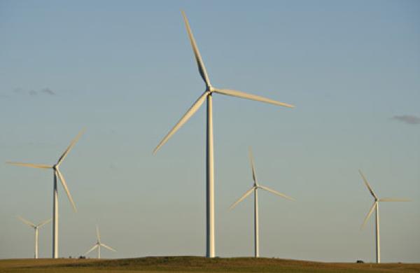 Views Of Crescent Ridge Wind Farm