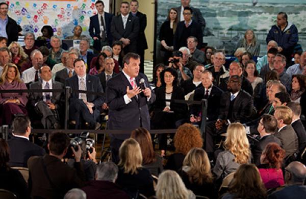 New Jersey Governor Chris Christie Town Hall Meeting