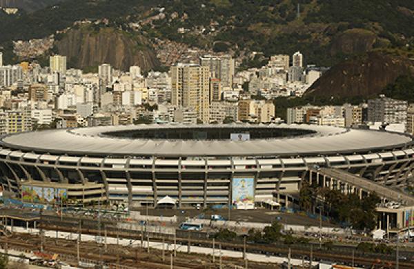 World Cup Fans Throng Rio as Maracana Station Works Continue