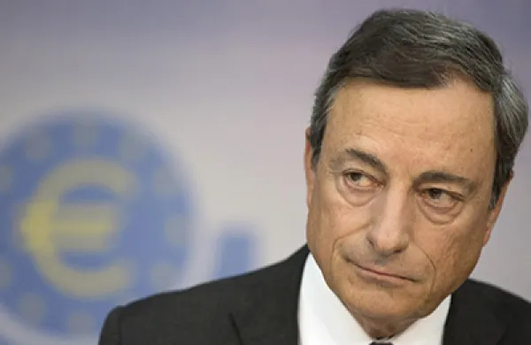 ECB President Mario Draghi Rates Conference