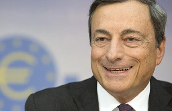 ECB President Mario Draghi Rates Conference