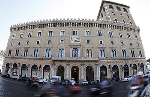 Assicurazioni Generali SpA's Rome Headquaters as Moody's Cut Rating