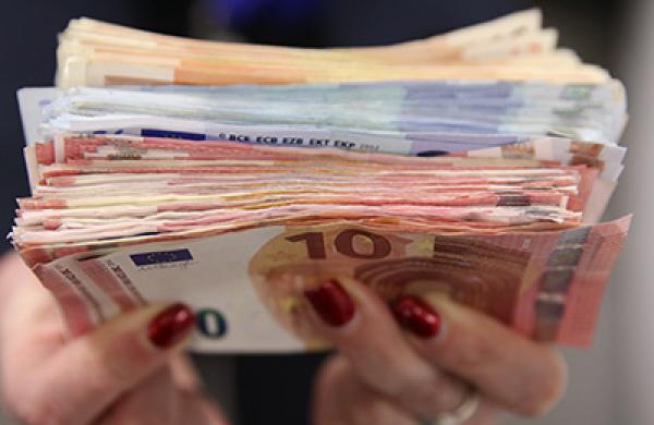 Euro Banknotes As Currency Declines To Nine-Year Low