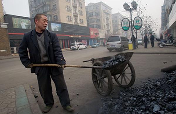Coal pollution and global warming in Linfen China