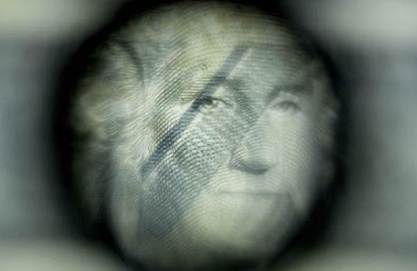 Operations At The Bureau Of Engraving And Printing As The $1 Bill Is Printed