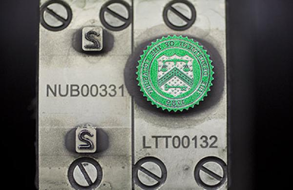 Operations At The Bureau Of Engraving And Printing As The $1 Bill Is Printed