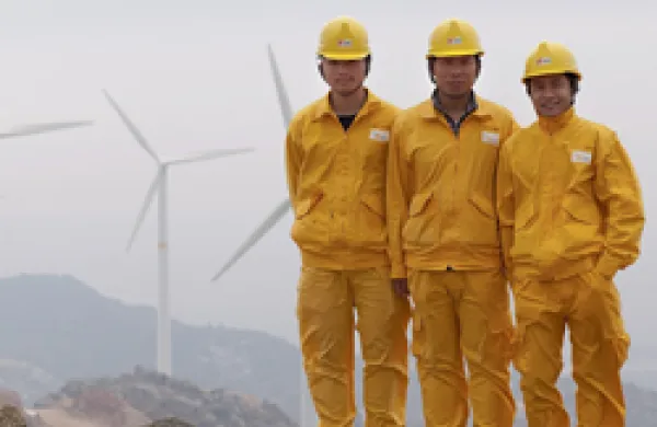 China Resources Power Wind Farm Visit