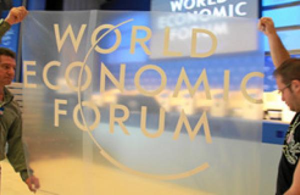Impression of the making of the Annual Meeting 2009 of the World Economic Forum in Davos