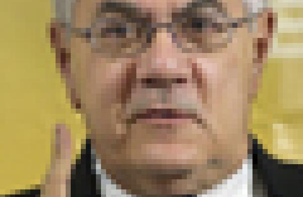 U.S. Rep. Barney Frank addresses reporters during the Reuters Regulation Summit in Washington