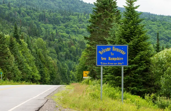 Bienvenue Welcome To New Hampshire