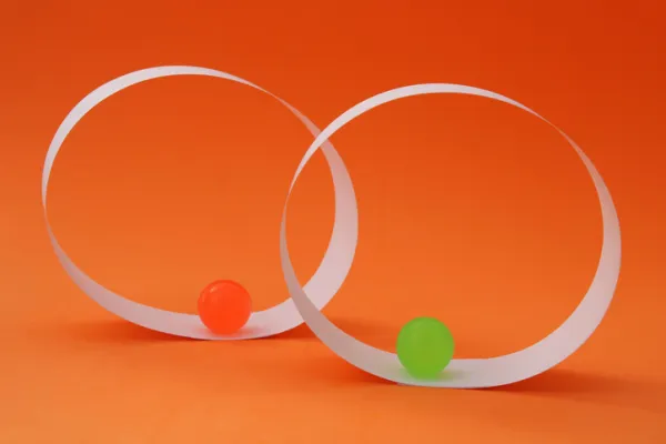 two things moving together