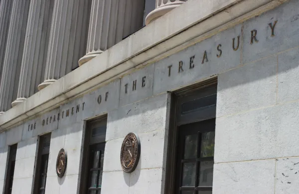 US Treasury Building