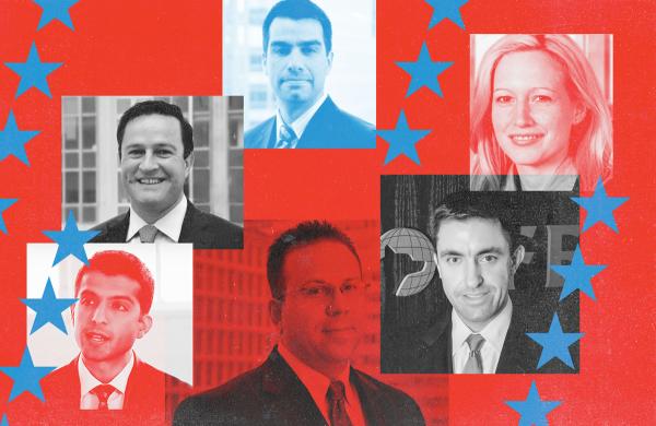 Umer Raffat, Tycho Peterson, Marko Kolanovic, Steven Alexopoulos, Chris Senyek, Robin Farley. (Illustration by II; courtesy photos)
