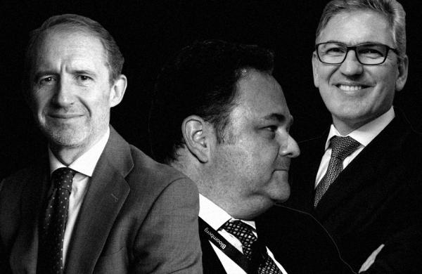 Angel Santodomingo, Jose Antonio Gonzalez and Eduardo Antonio Gori Sattamini. (Courtesy photo; Bloomberg; courtesy photo)