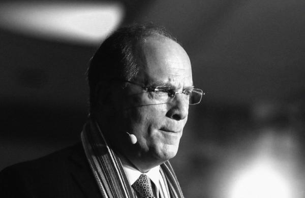Larry Fink (Simon Dawson/Bloomberg)