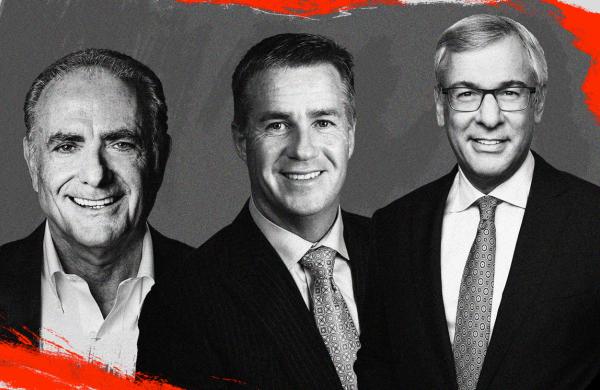Calin Rovinescu, Keith Creel, David McKay (Courtesy photos)