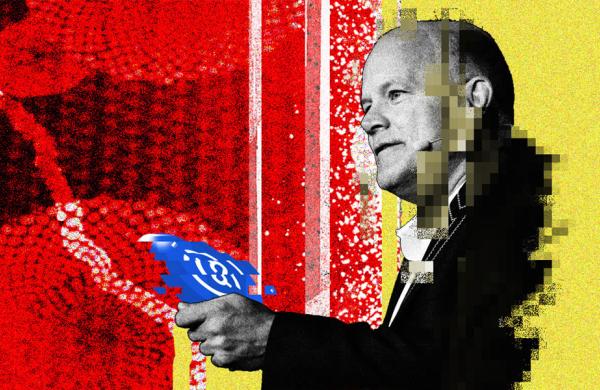Mike Novogratz (Illustration by II, Eva Marie Uzcategui/Bloomberg)