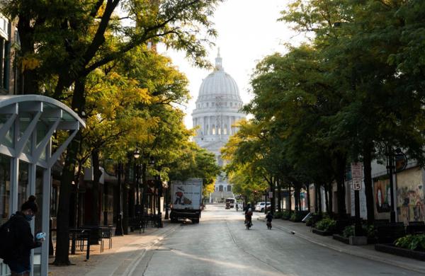 Madison, Wisconsin (Lauren Justice/Bloomberg)