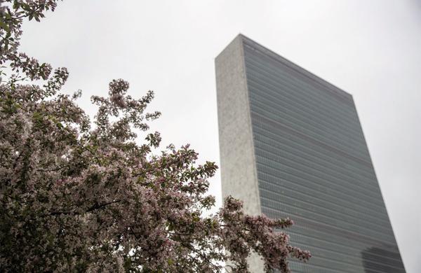 The Secretariat building, United Nations headquarters (Victor J. Blue/Bloomberg)