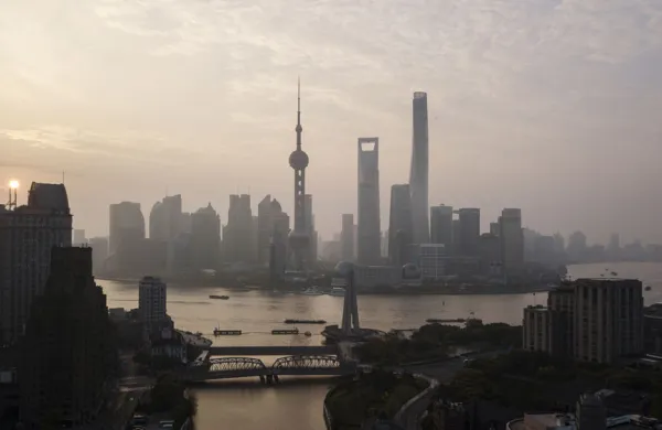 Shanghai, China. (Qilai Shen/Bloomberg)