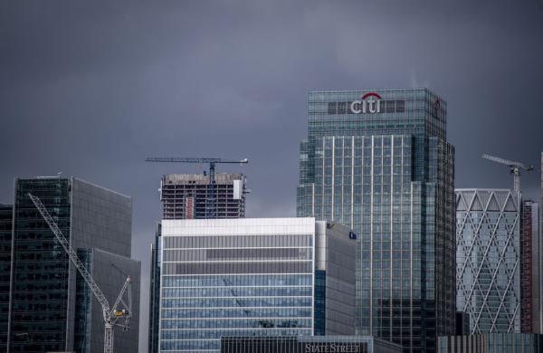 Citigroup offices in London's financial district. (Chris J. Ratcliffe/Bloomberg)