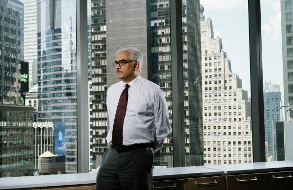 Ken Miranda, Cornell University's Chief Investment Officer. (Photographs by Jonno Rattman)