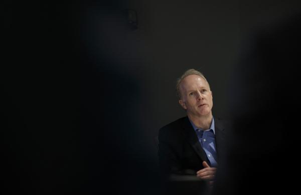 Mark Machin, CEO of the Canada Pension Plan Investment Board. (Cole Burston/Bloomberg)