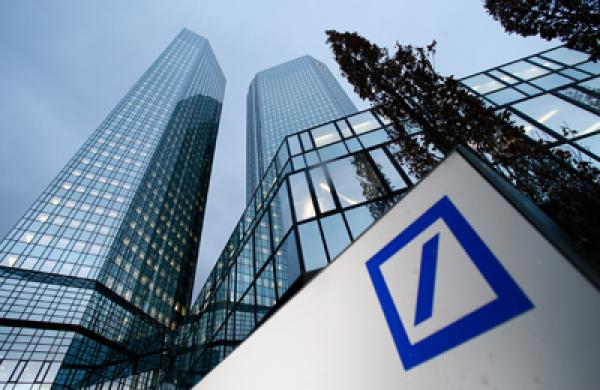 Deutsche Bank Headquarters And News Conference As Bank Posts 4Q Loss