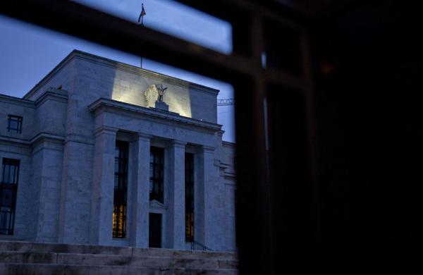 Federal Reserve headquarters. (Andrew Harrer/Bloomberg)