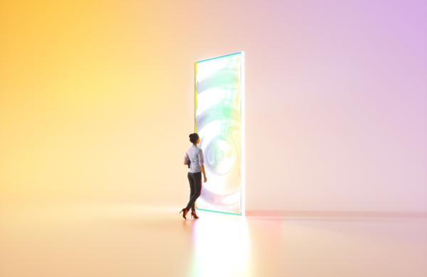 Metaverse portal.