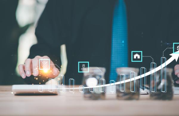 financial concept and saving money,investment savings,Planning savings for future,retirement fund ,financial preparation ,future risk management ,finance accounting ,Money Growth and Dividend Interest