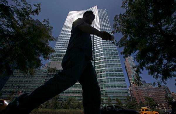 Goldman Sachs headquarters (Scott Eells/Bloomberg)