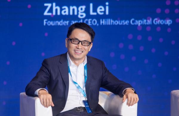Zhang Lei, chairman and chief executive officer of Hillhouse Capital Management (Paul Yeung/Bloomberg)