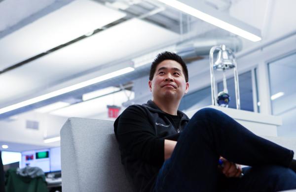 Brad Katsuyama, chief executive officer of IEX Group (Chris Goodney/Bloomberg)