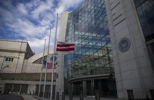 U.S. Securities and Exchange Commission headquarters. (Zach Gibson/Bloomberg)