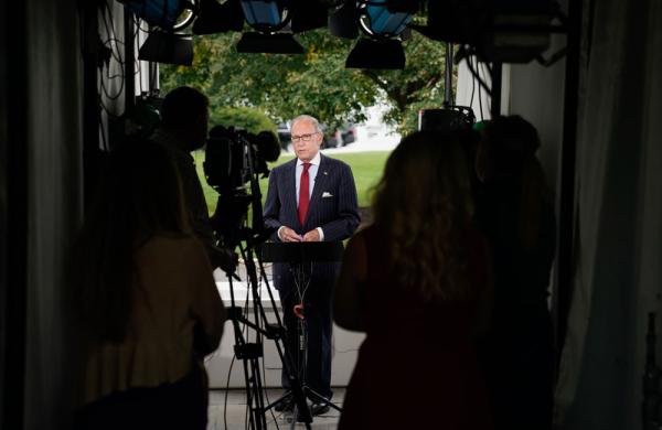 Larry Kudlow, the director of the National Economic Council. (Erin Scott/Bloomberg)