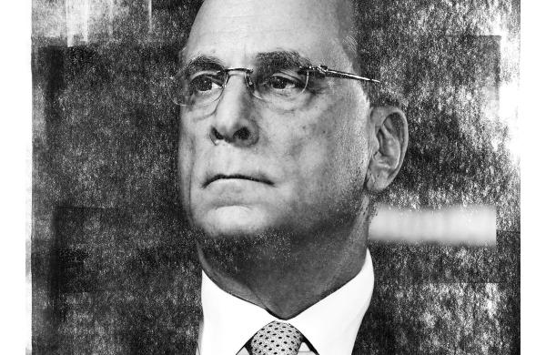 Larry Fink (II illustration; Stefan Wermuth/Bloomberg)