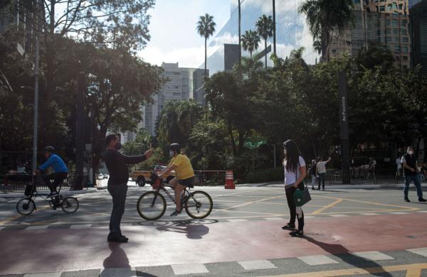 Sao Paulo, Brazil. (Patricia Monteiro/Bloomberg)