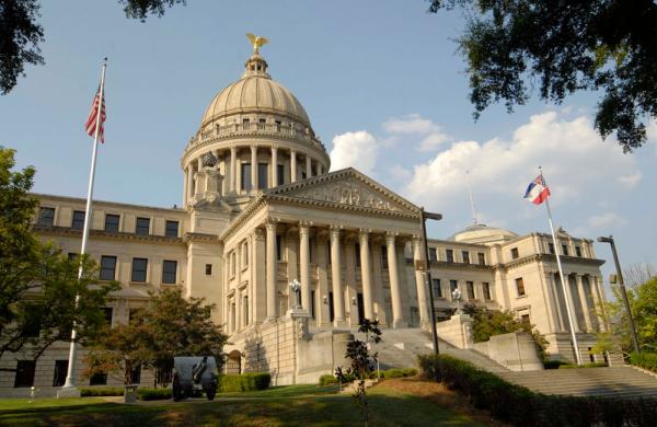 Mississippi State capitol. (Suzi Altman/Bloomberg)