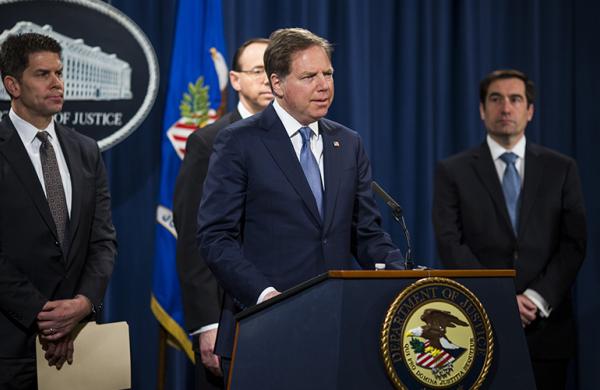 Geoffrey S. Berman, the United States Attorney for the Southern District of New York (Zach Gibson/Bloomberg)