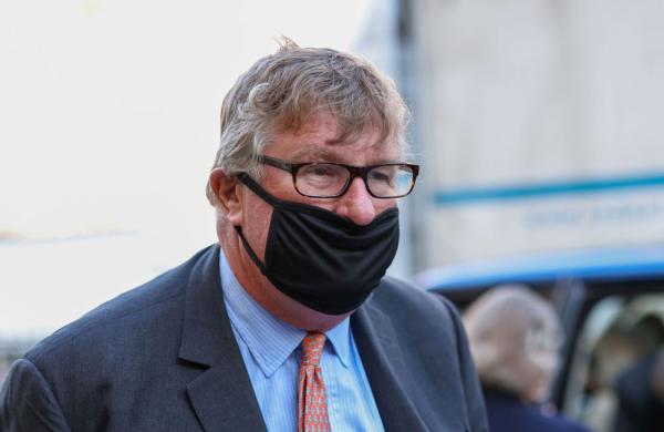 Crispin Odey outside Westminster Magistrates Court in London, U.K. (Simon Dawson/Bloomberg)