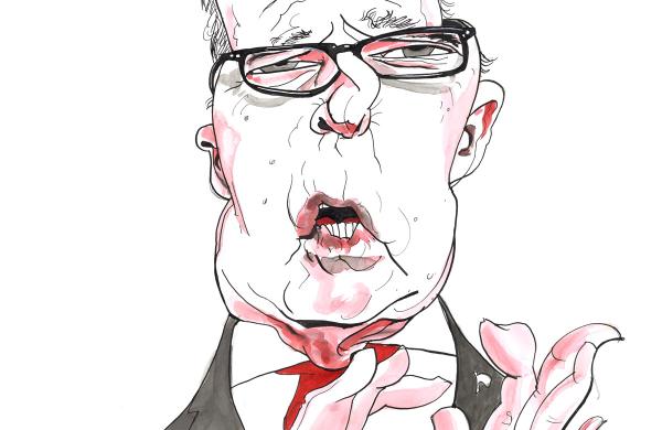 Larry Kudlow (Illustrations by Philip Burke)