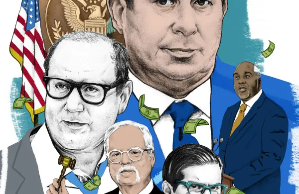 Jose Baez, Robert Capers, David Levy, Brian Cogan, Mark Nordlicht. (Illustrations by Want Some Studio)