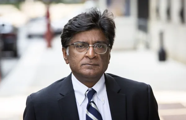 Anilesh Ahuja, chief executive officer of Premium Point Investments. (Natan Dvir/Bloomberg)