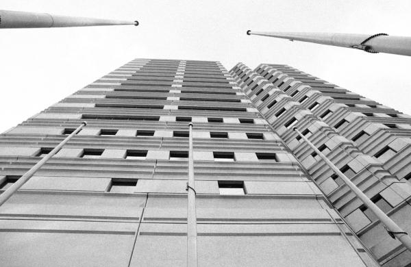 Pershing headquarters in Jersey City, New Jersey. (Gino Domenico/Bloomberg)