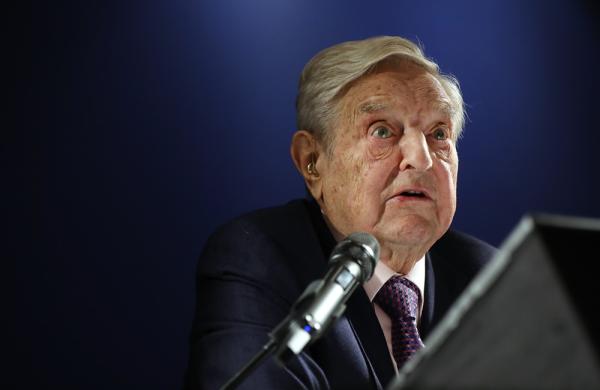 George Soros (Simon Dawson/Bloomberg)