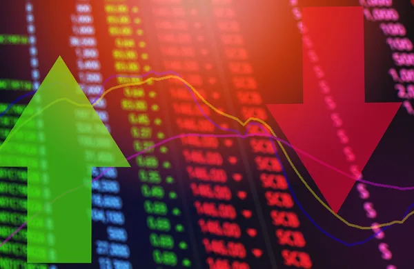 Stock market ups and downs