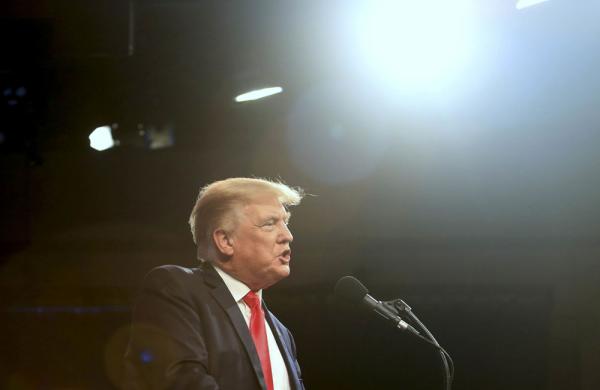 Donald Trump (Dylan Hollingsworth/Bloomberg)